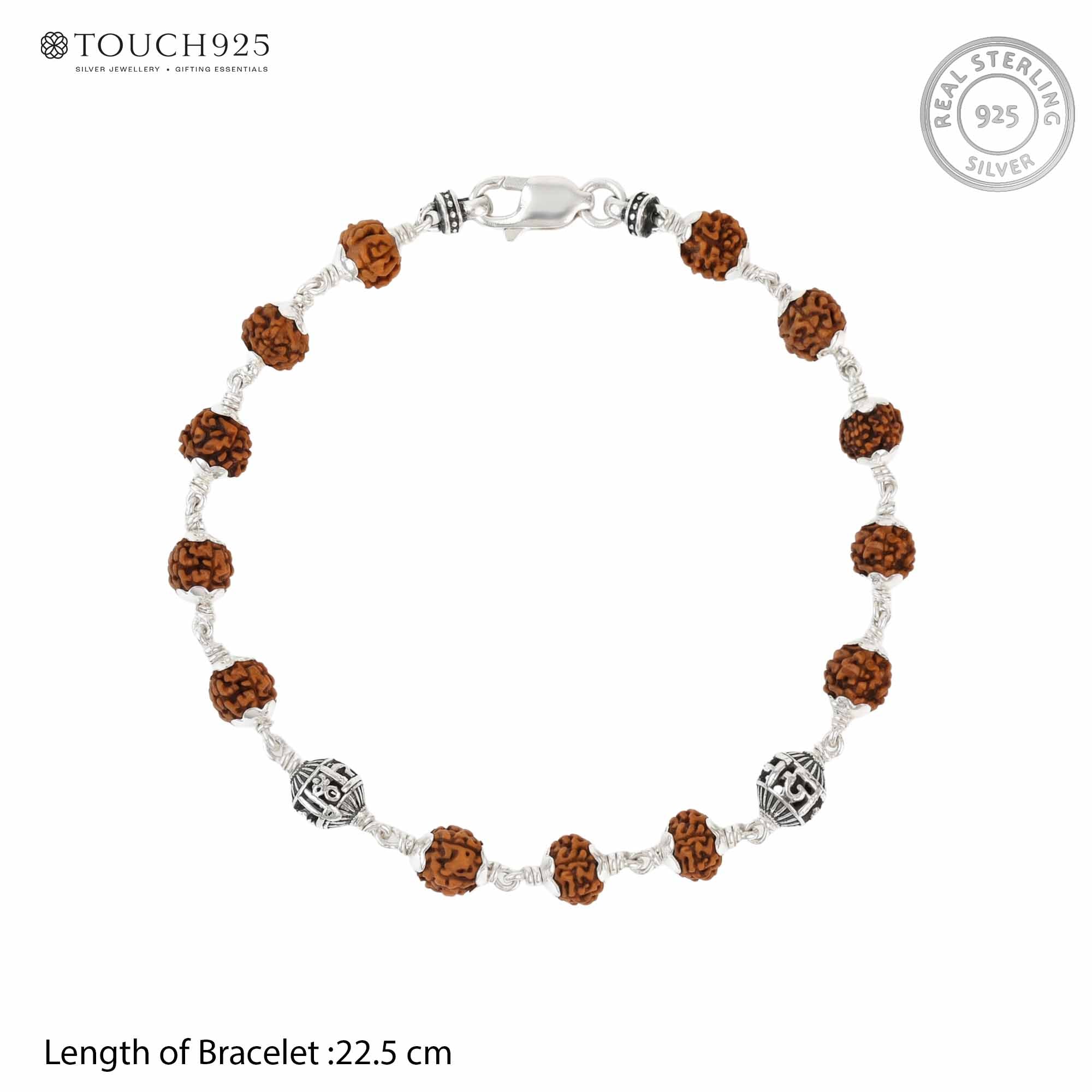 Mantra Rudraksha Bracelet