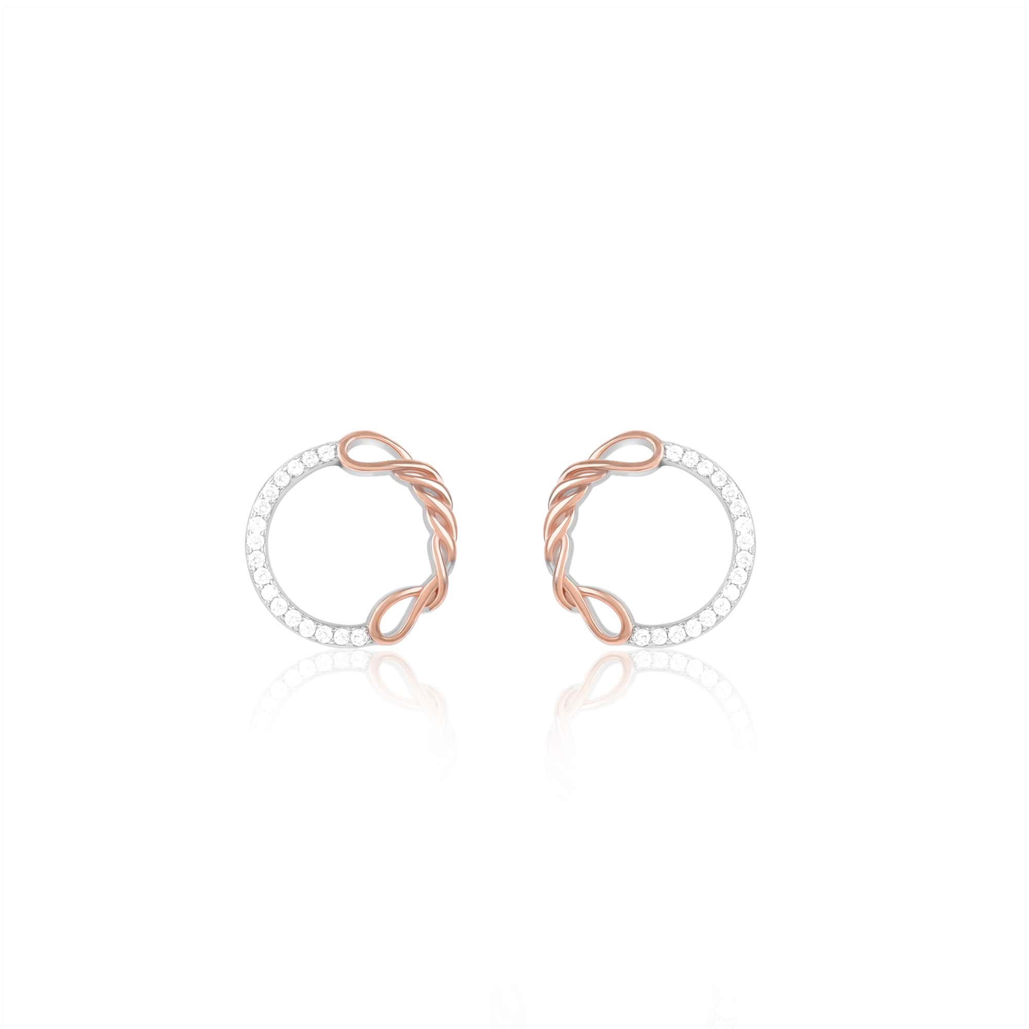 Two-Tone Elegance Pendant set