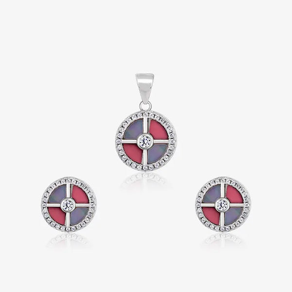 Harmony Circle Pendant Set