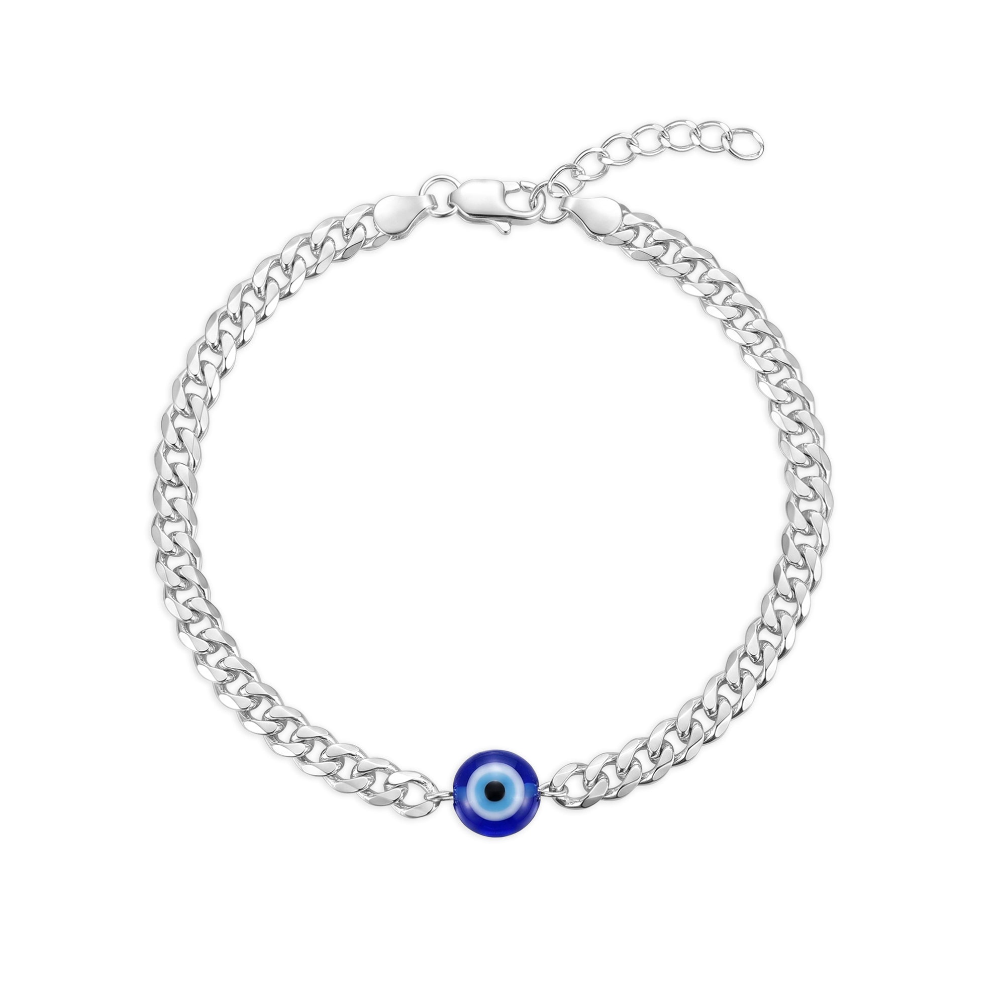 Evil Eye Curb Bracelet