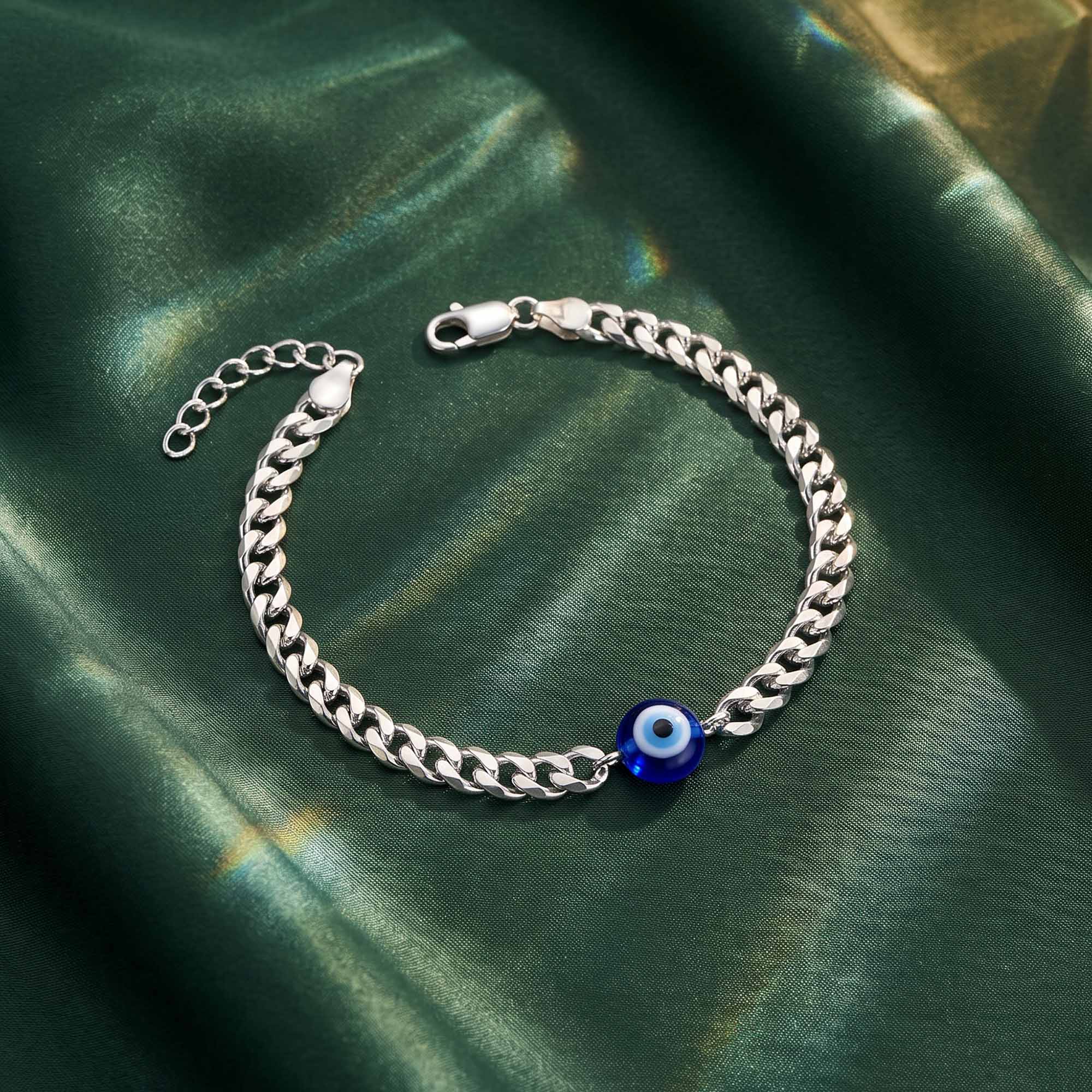 Evil Eye Curb Bracelet