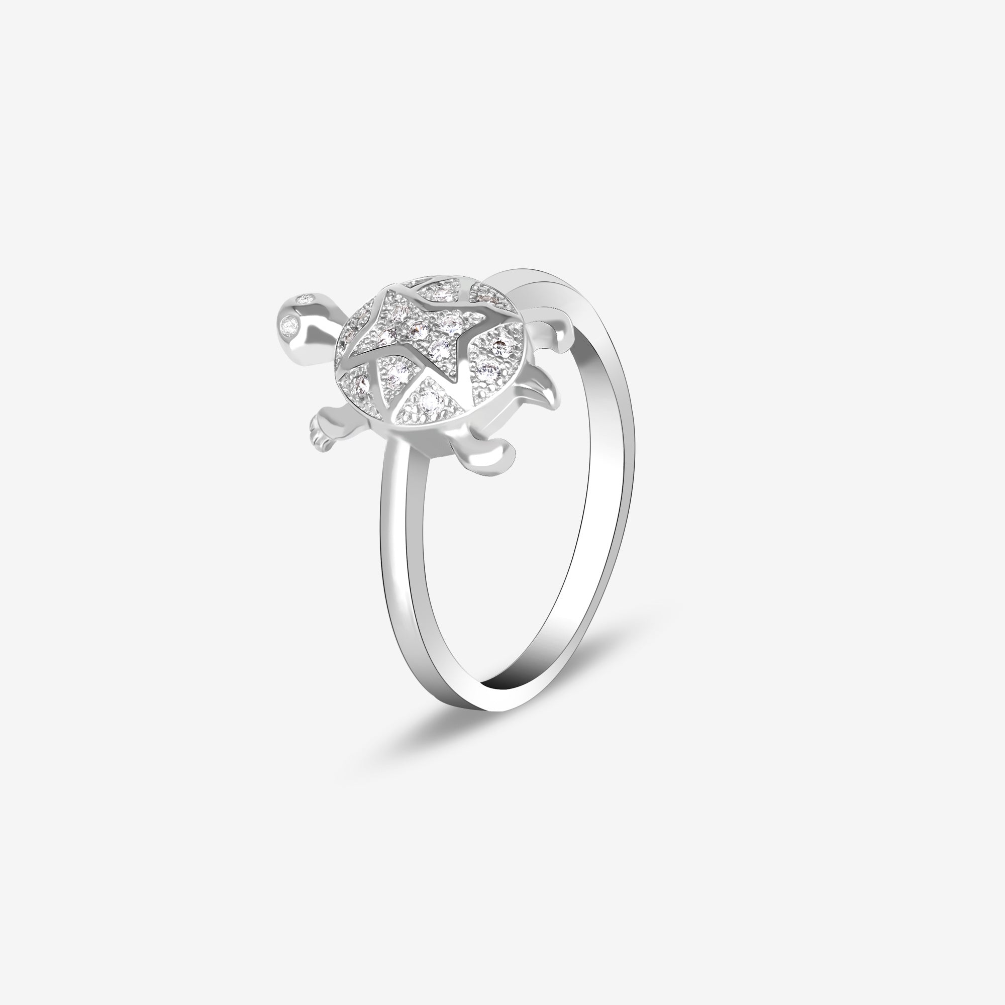 Ladies Silver Ring