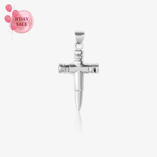 Cross Sanctity Silver Cross Locket - Touch925