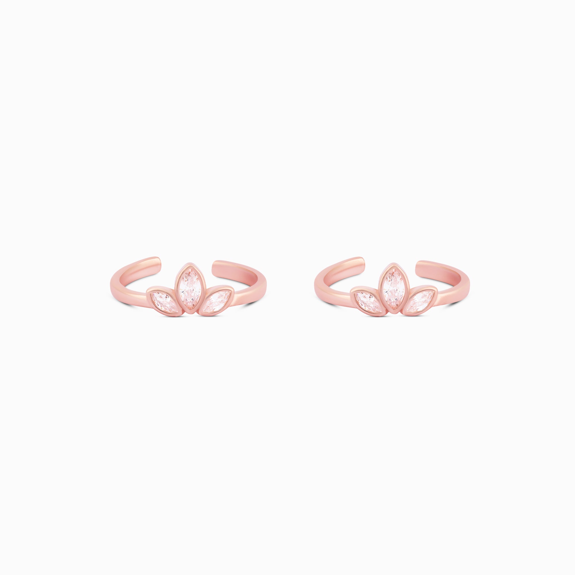 silver toe ring