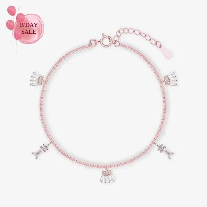 Crystle Beads Bracelet - Touch925