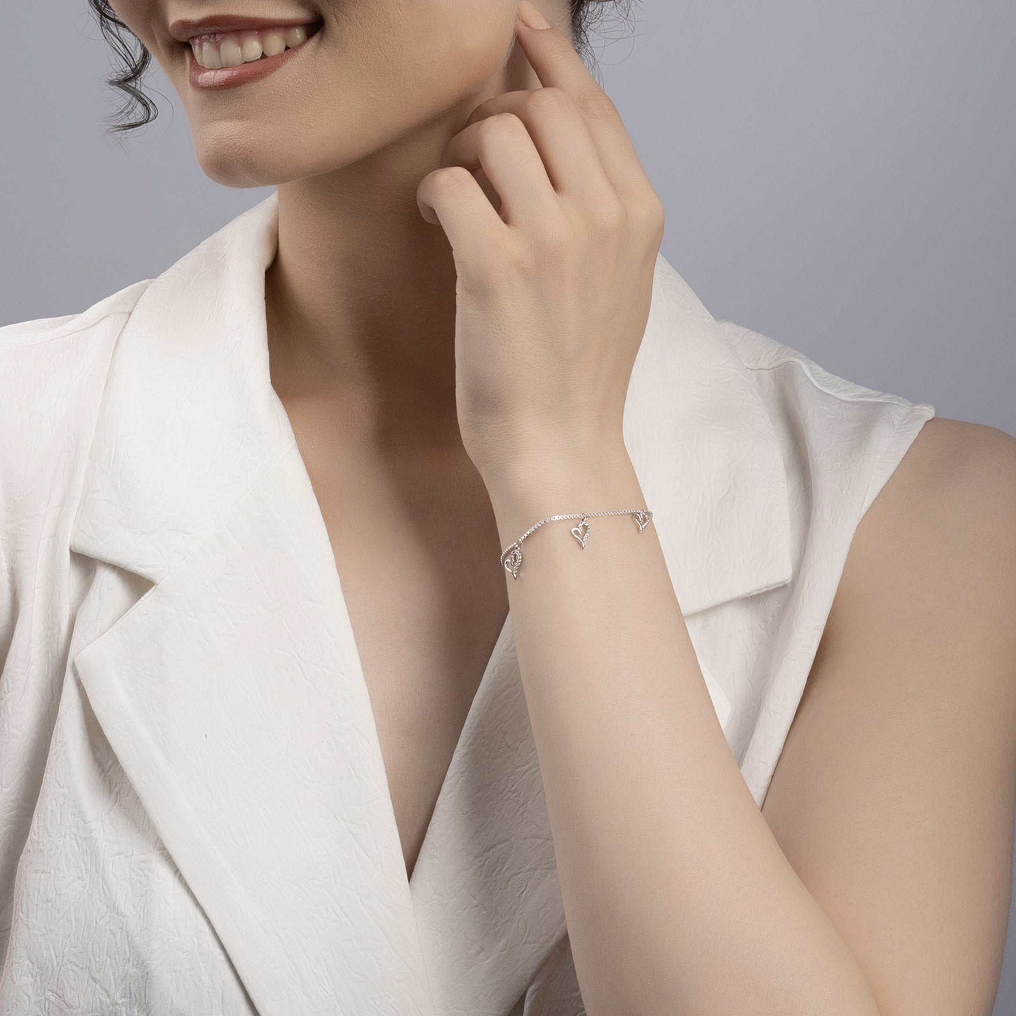 silver bracelet