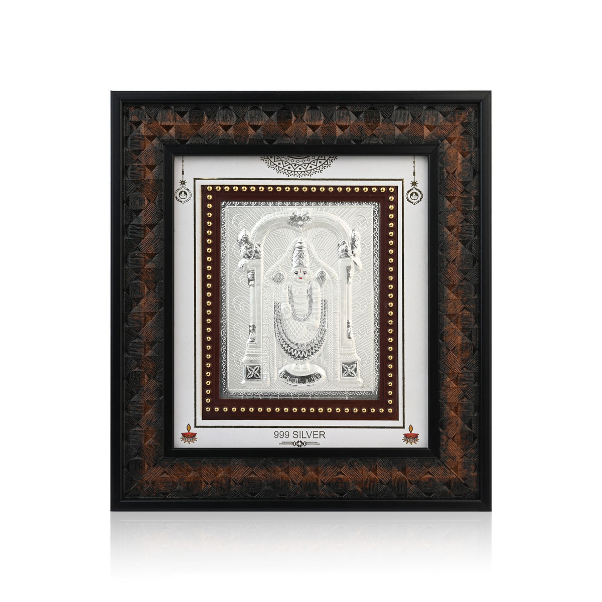 999 Silver Tirupati Balaji Frame