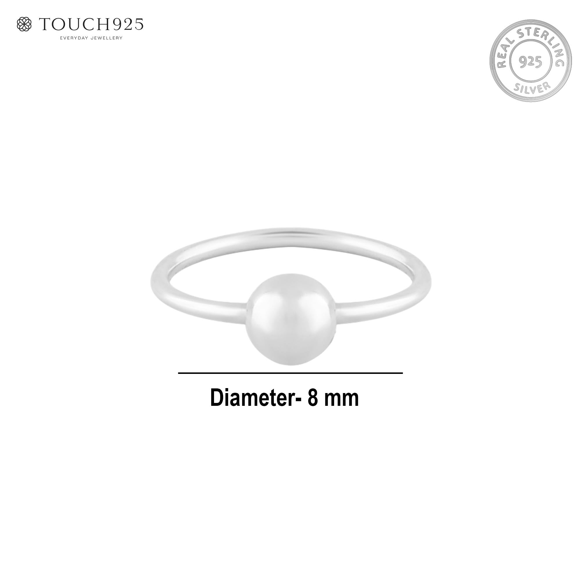 Minimal Ball Nose Ring