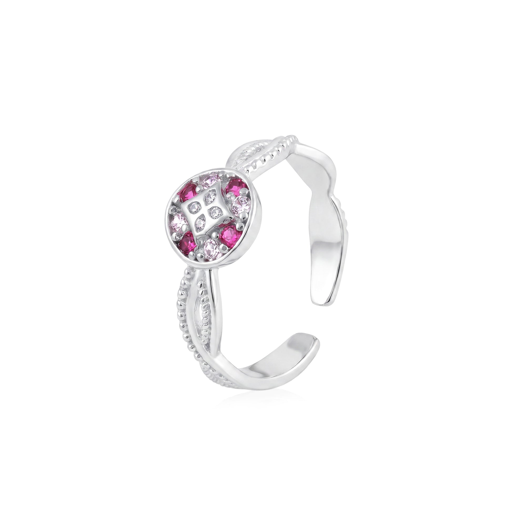 Circular Motif Toe Ring