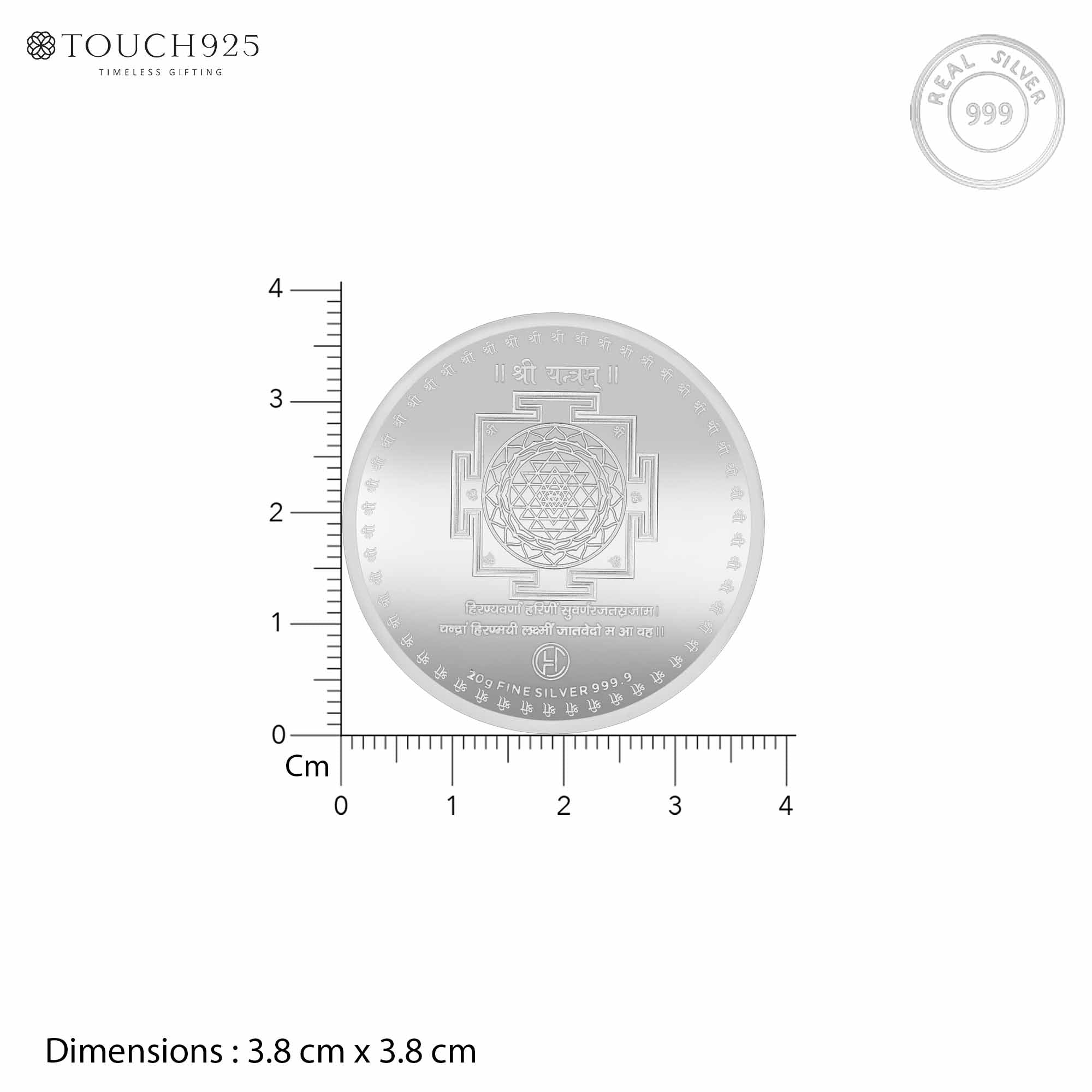 999 Silver 20g Ganesh and Laxmi Coin