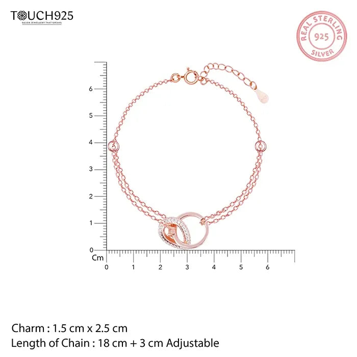 Regal Cascade Bracelet - Touch925