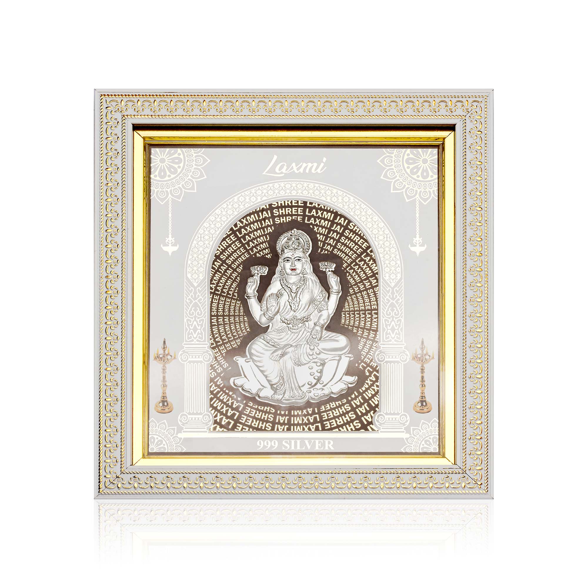 999 Silver Maa Lakshmi Frame