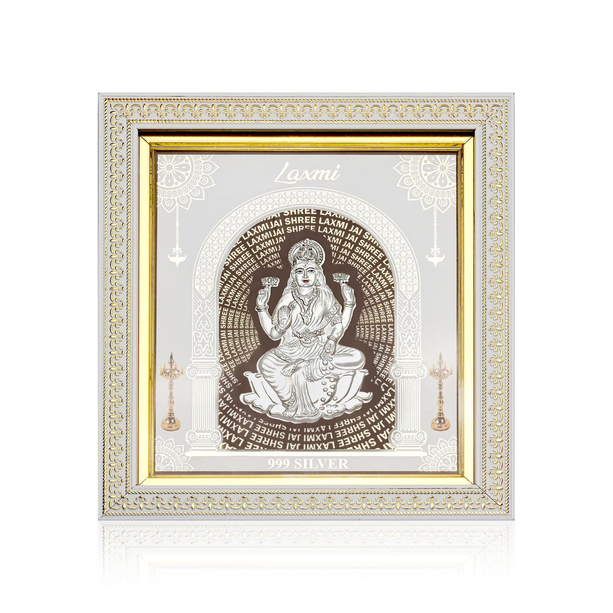 999 Silver Maa Lakshmi Frame