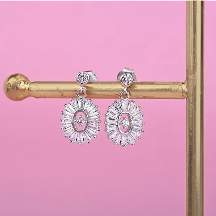 Radiant Oval Beads Earring - Touch925