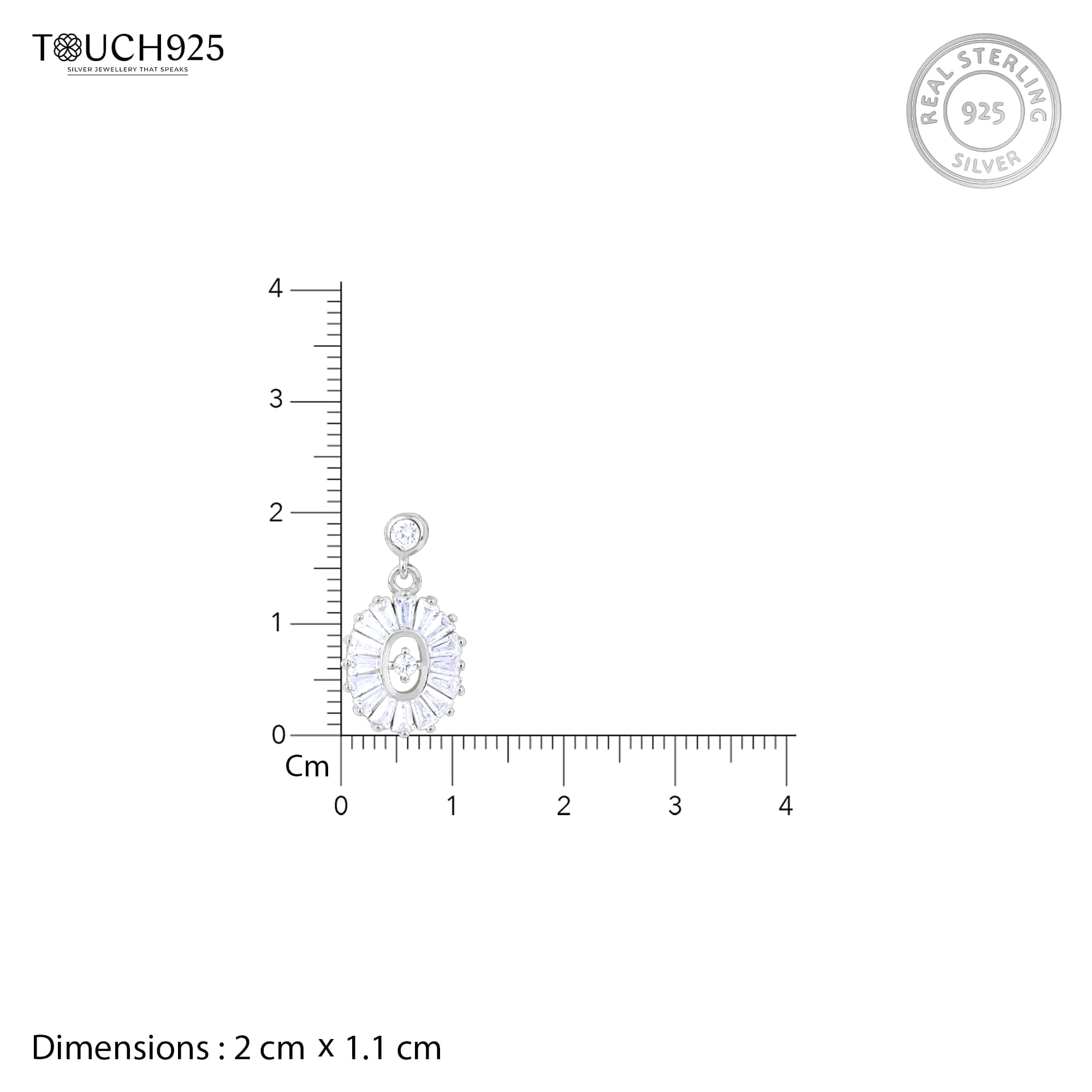 Radiant Oval Beads Earring