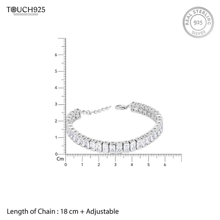 Radiance Square Bracelet - Touch925