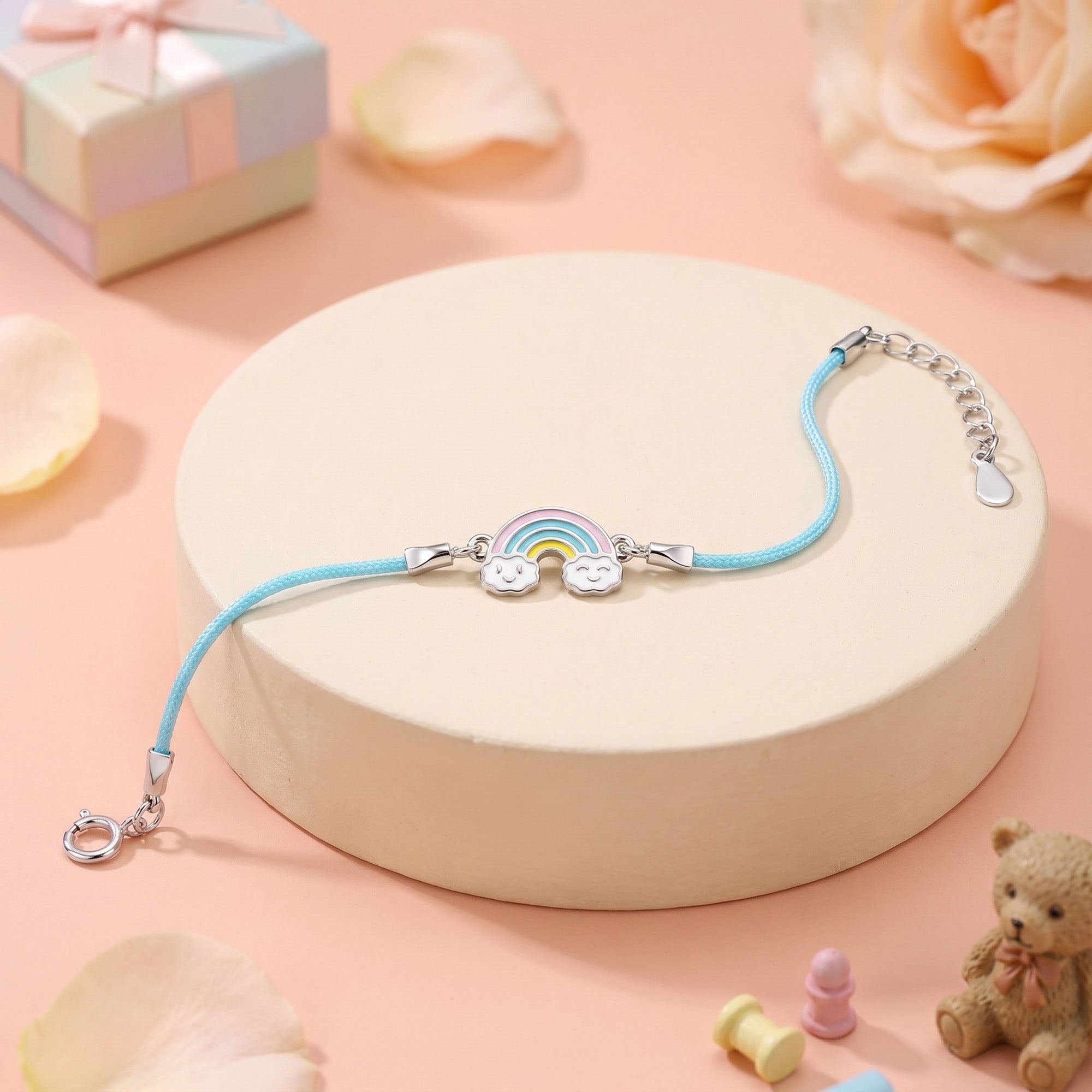 Rainbow Cloud Kids Rakhi