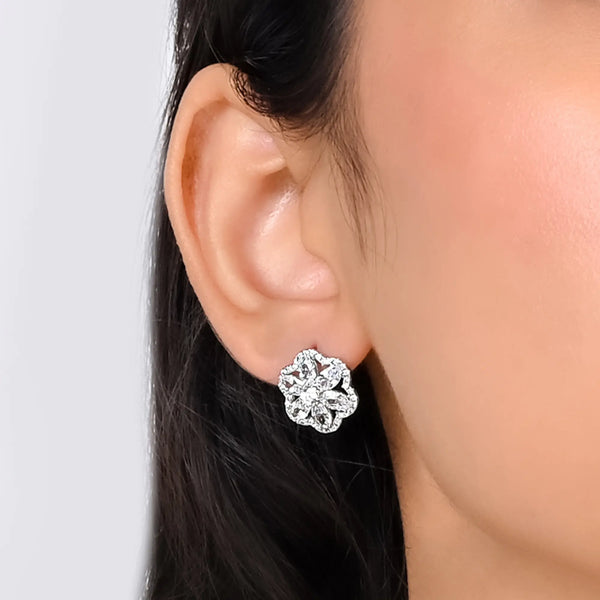 Floral Brilliance Earrings