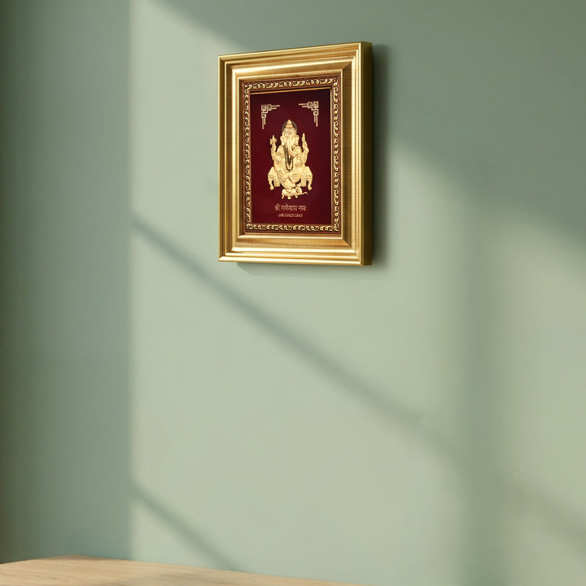 24K Gold Foil Ganesh Frame