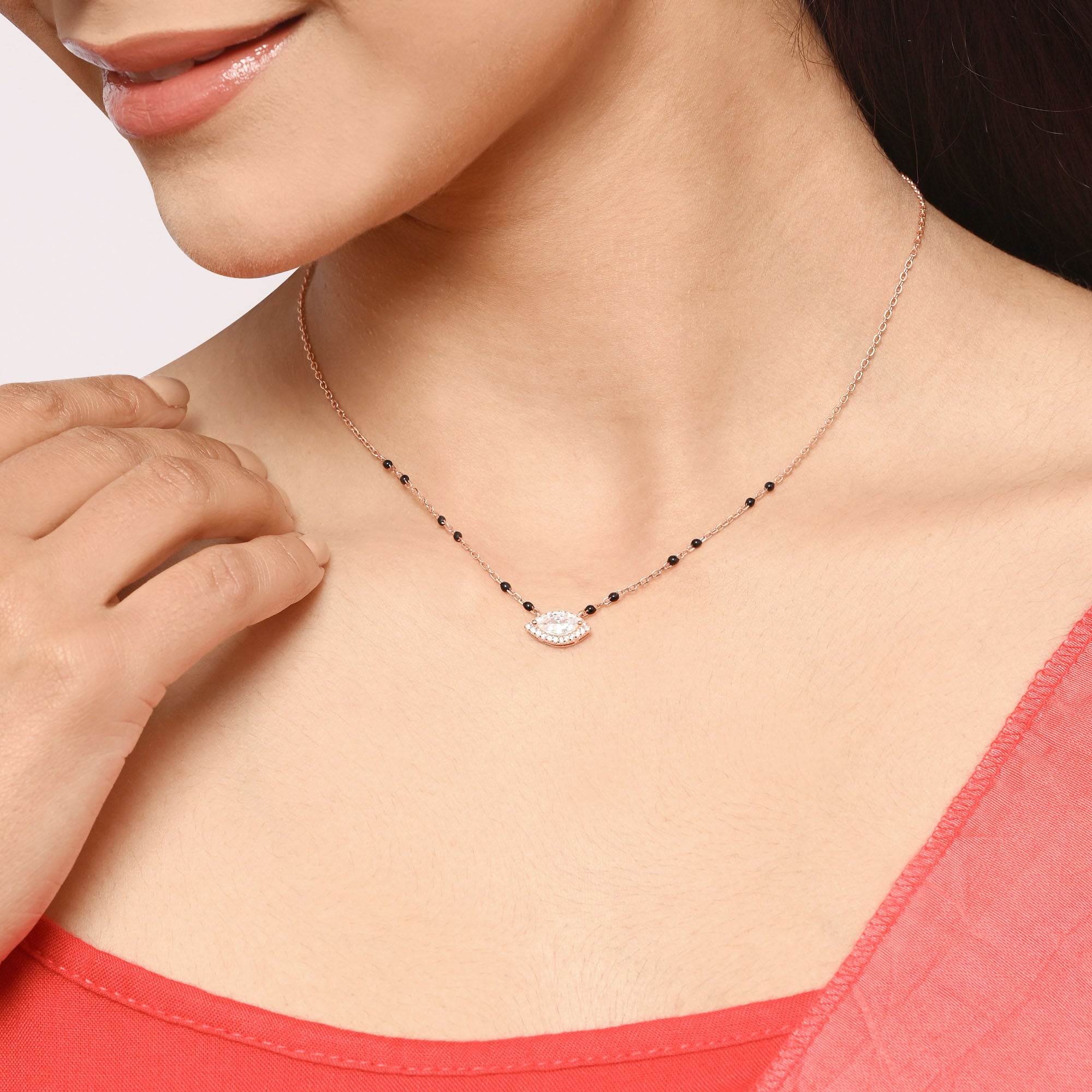 Eye Halo Mangalsutra