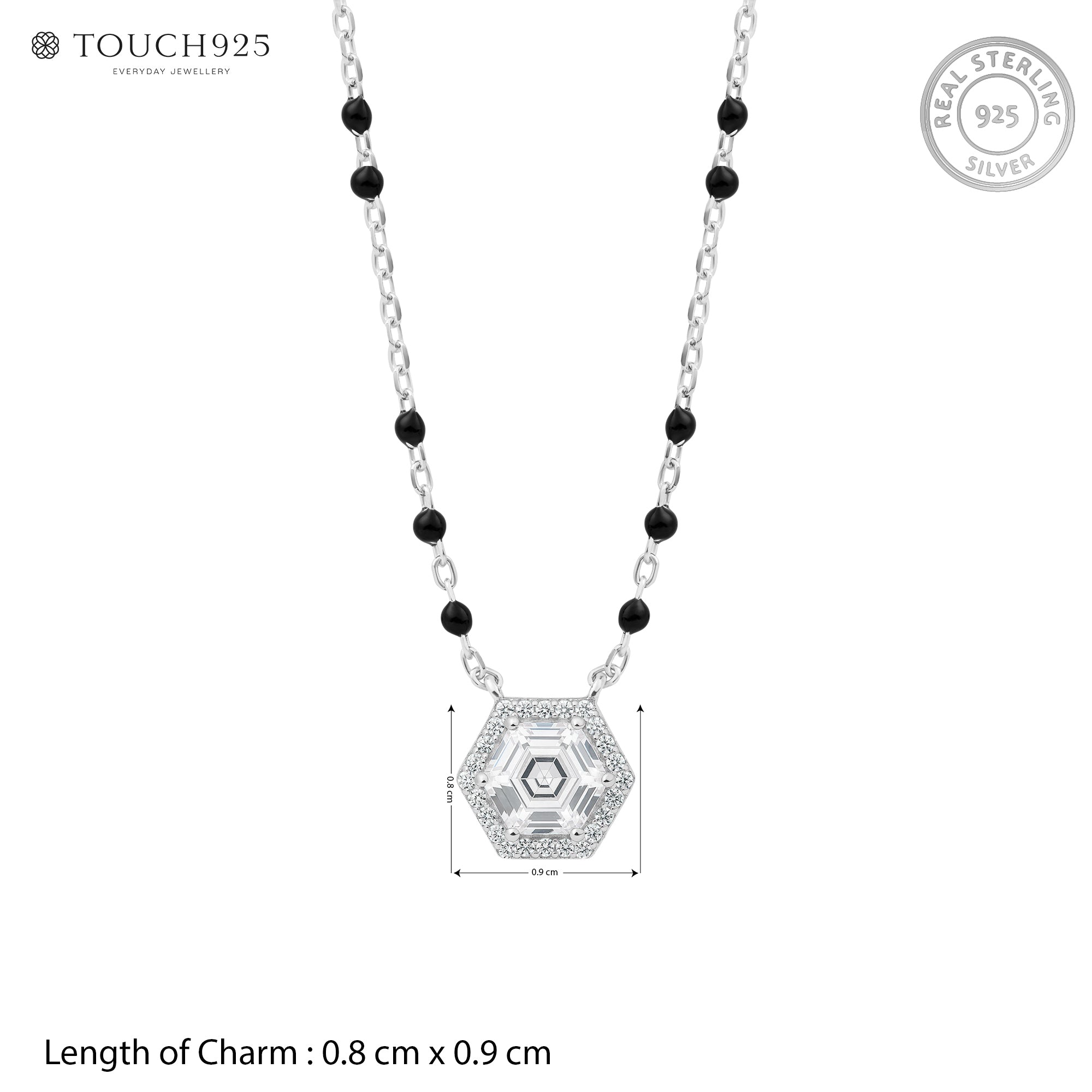 Celeste Hex Halo Mangalsutra