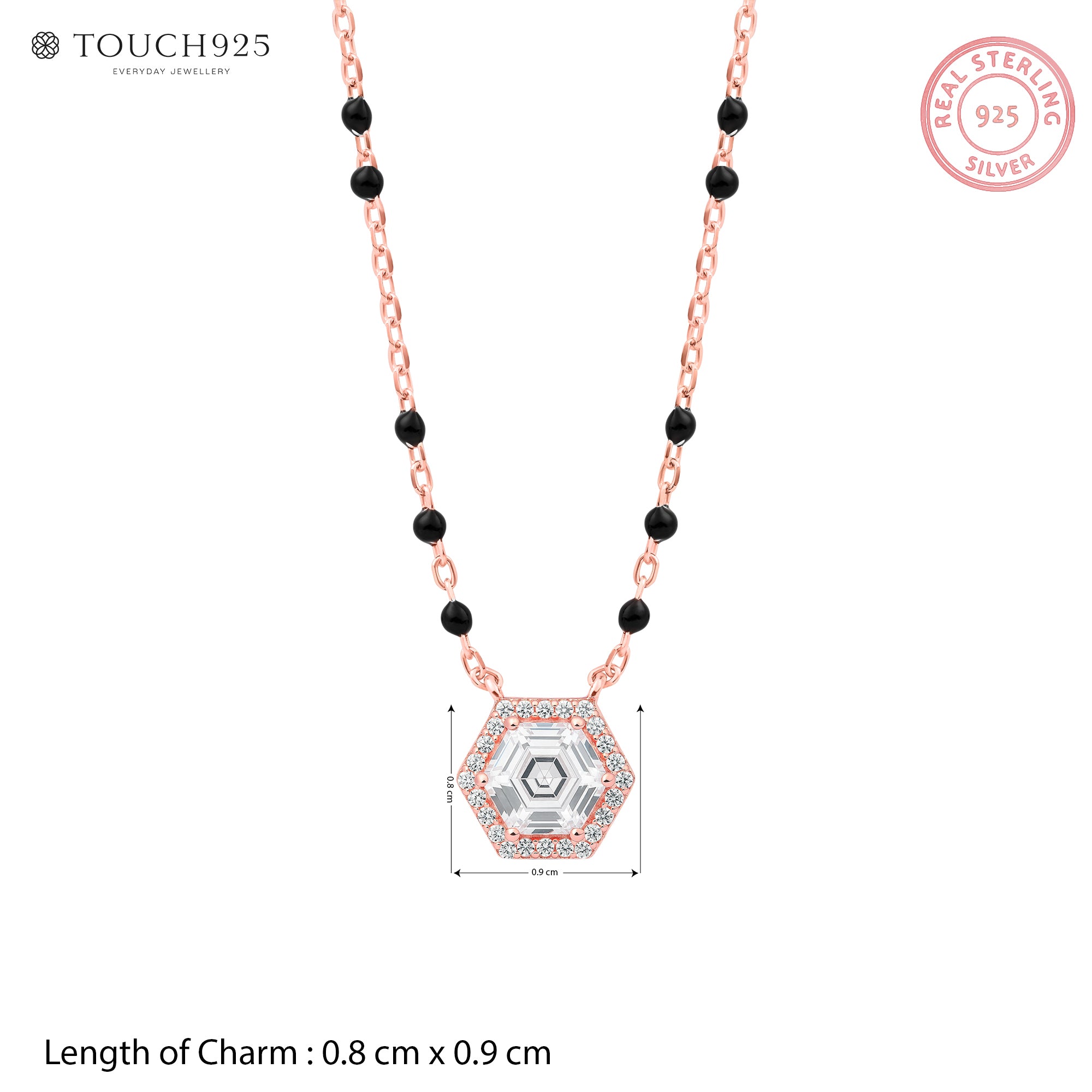 Celeste Hex Halo Mangalsutra