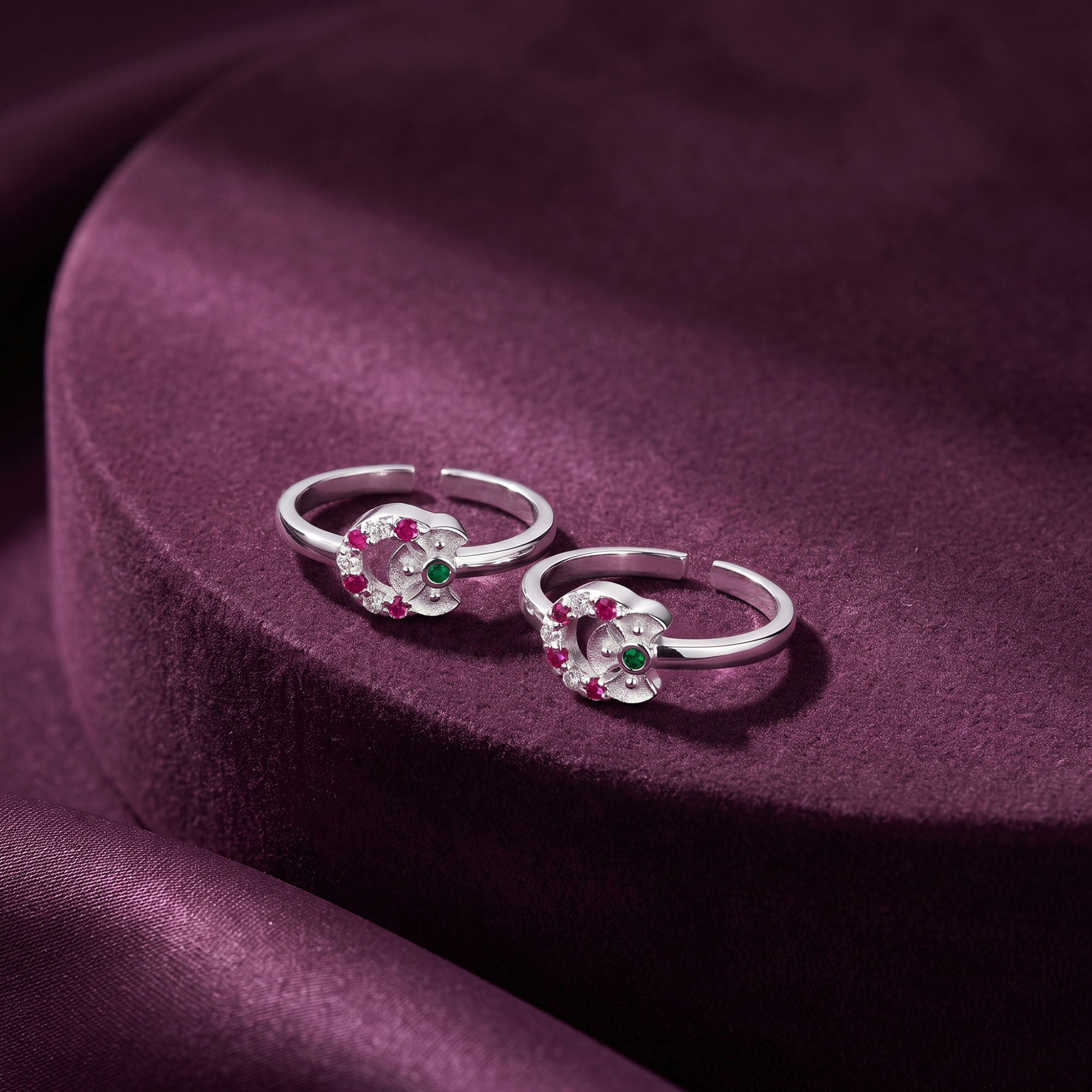 Crescent Moon Toe Ring