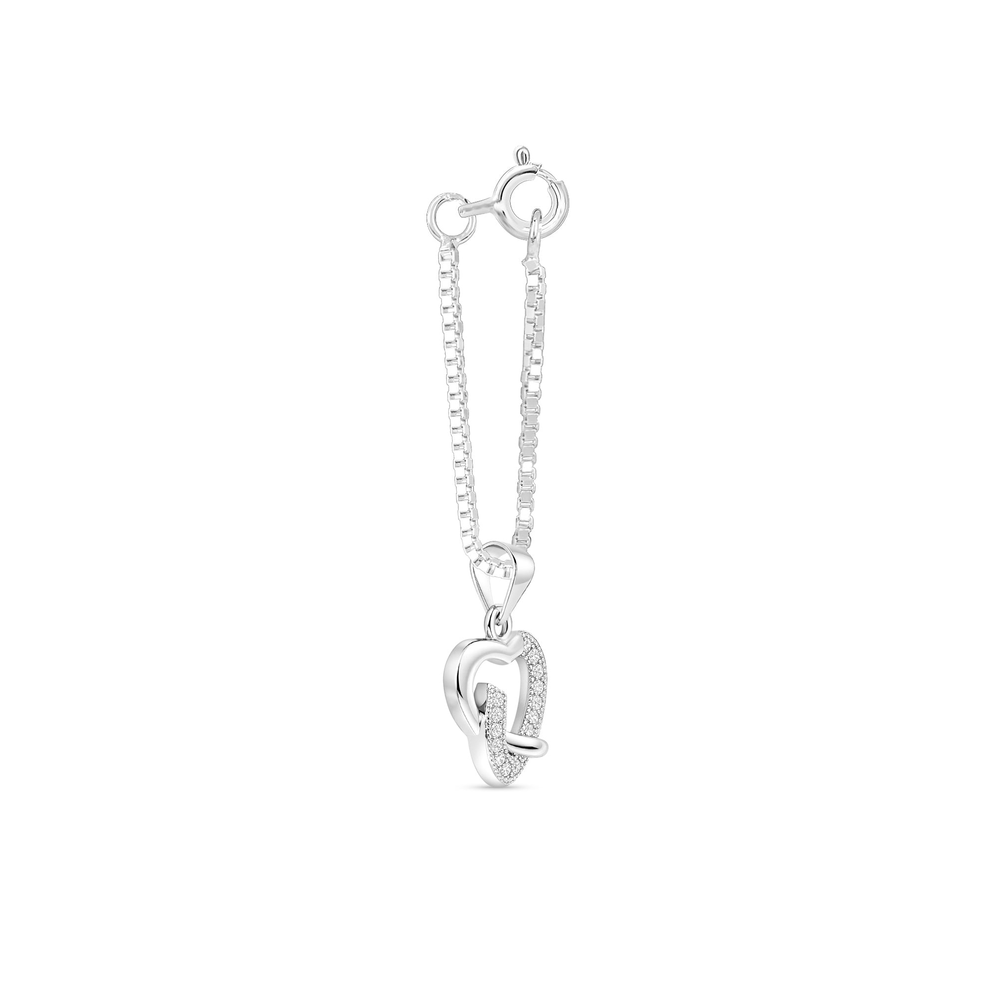 Soft Wrap Heart Charm