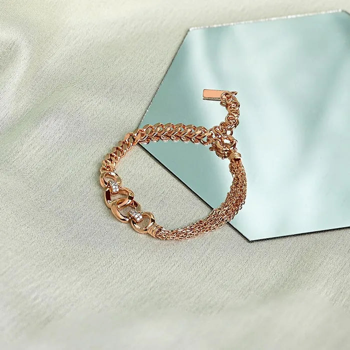 Textured Harmony Bracelet - Touch925