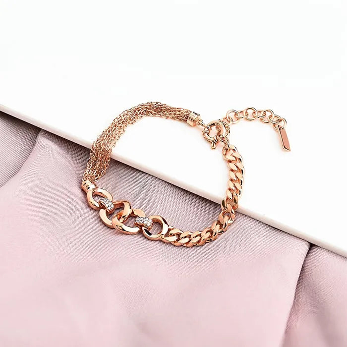 Textured Harmony Bracelet - Touch925