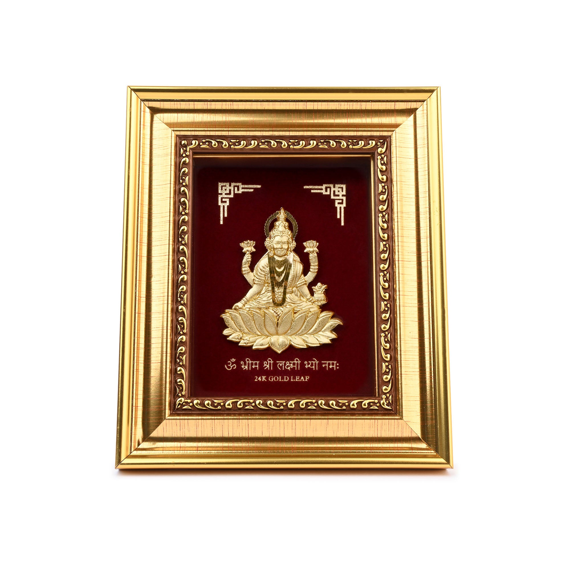 24K Gold Foil Mahalakshmi Frame