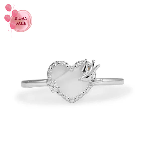 Serene Wings Silver Ring - Touch925