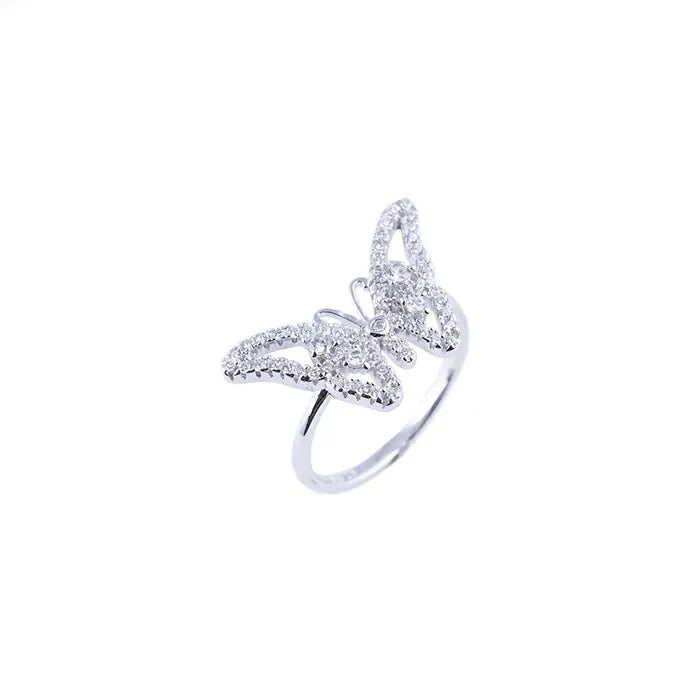 Ethereal Wings Silver Ring - Touch925