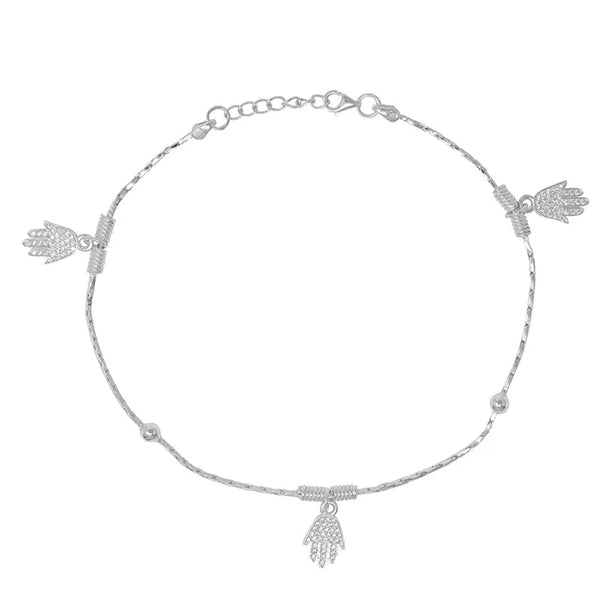 Hamsa Harmony Anklet