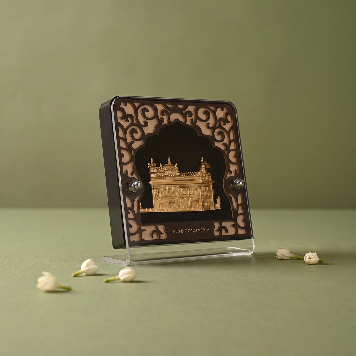24K Gold Golden Temple Frame
