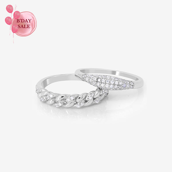 Sparkle Twist Rings - Touch925