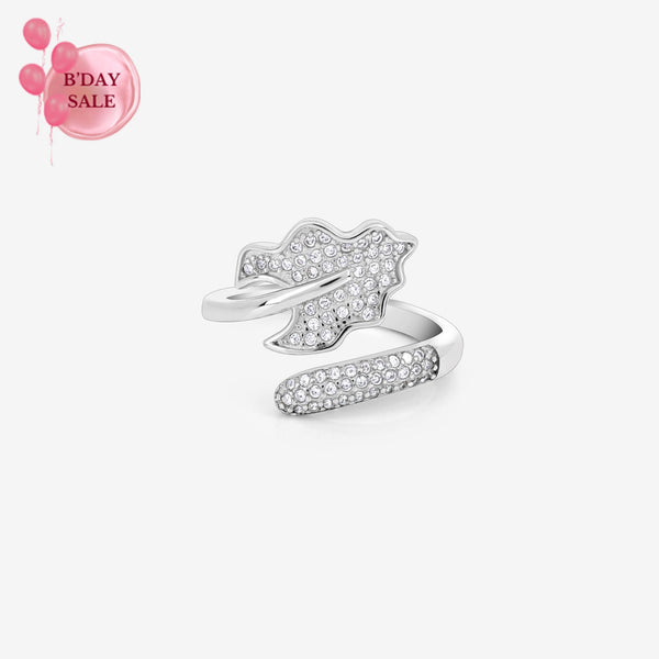 Leaf Serenity Silver Ring - Touch925