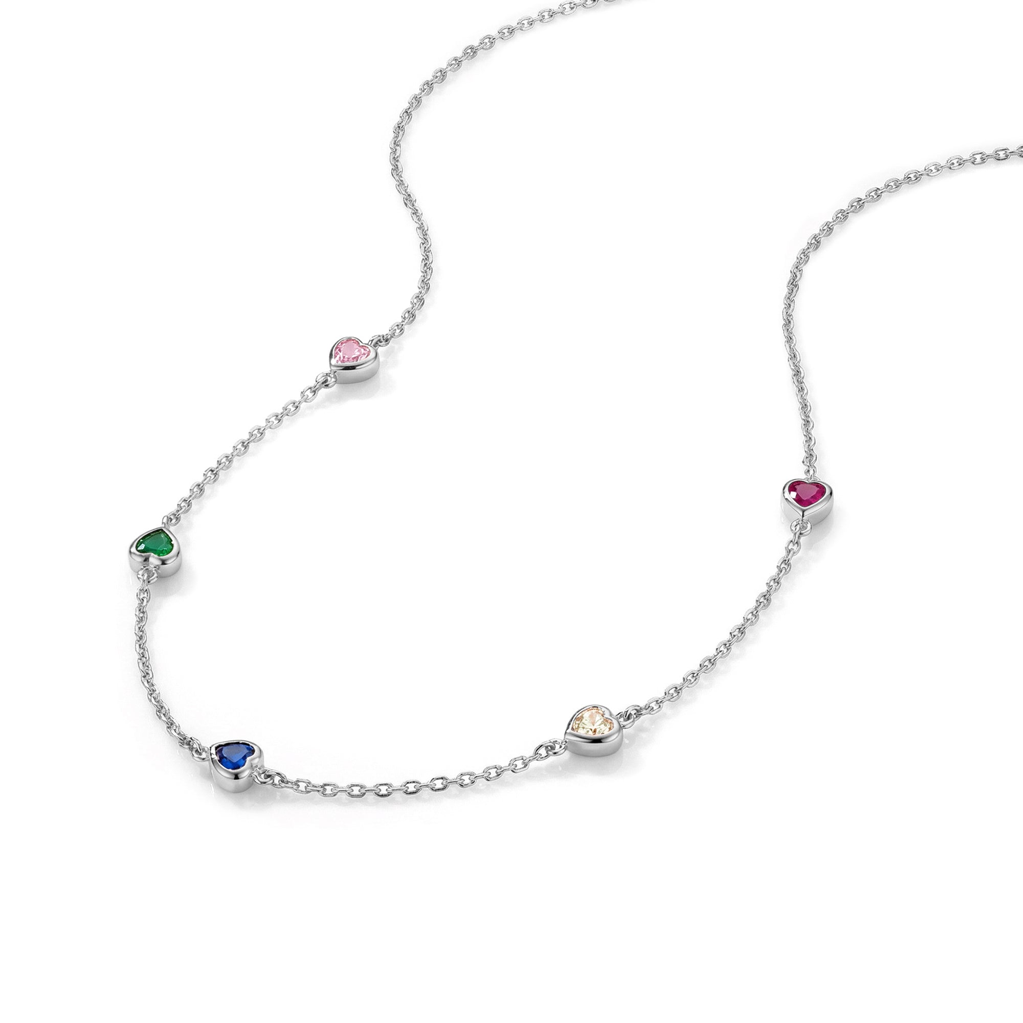 Mini Heart Charm Necklace