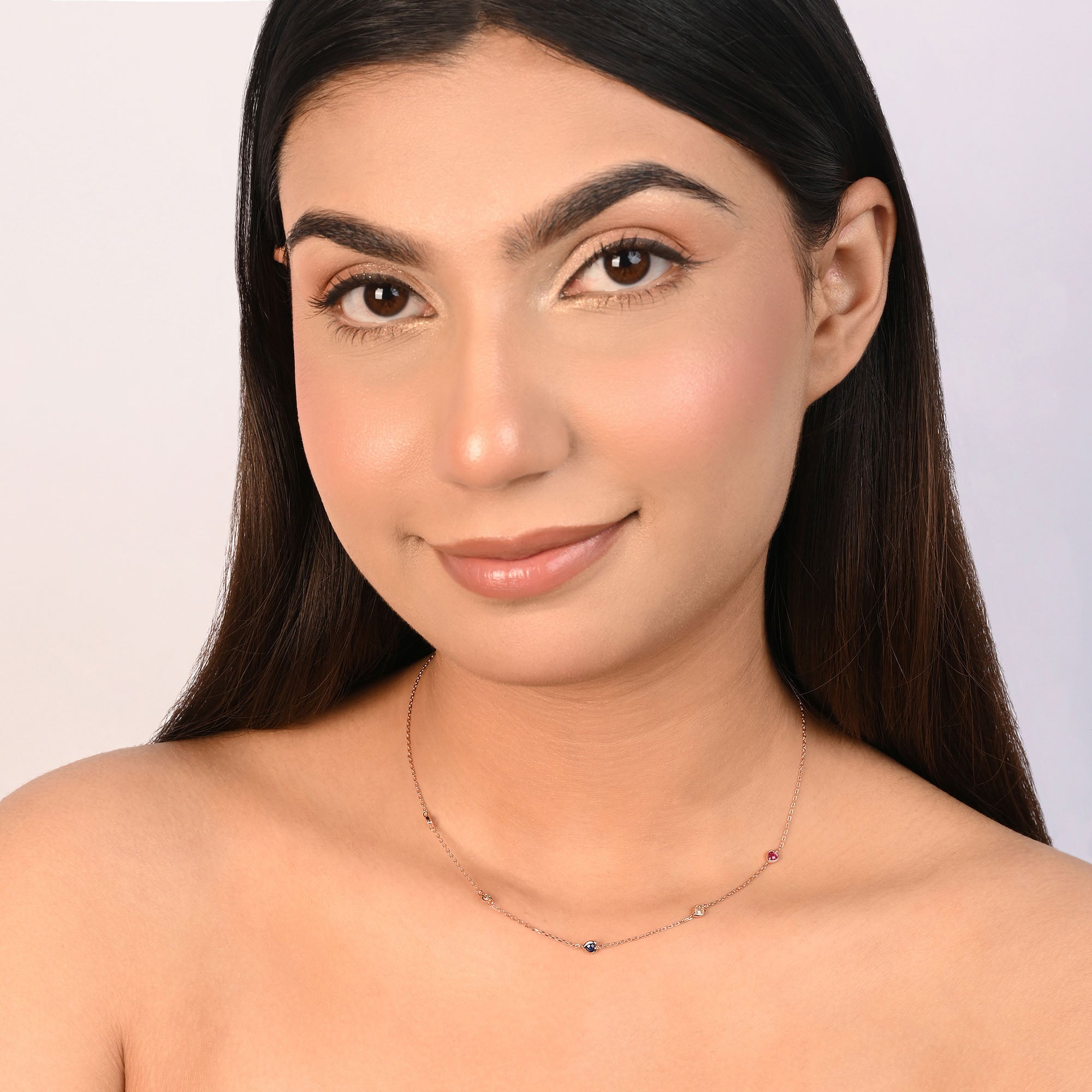 Mini Heart Charm Necklace