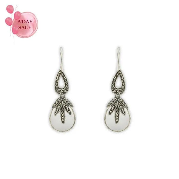 Dainty Elegance Silver Dangler - Touch925