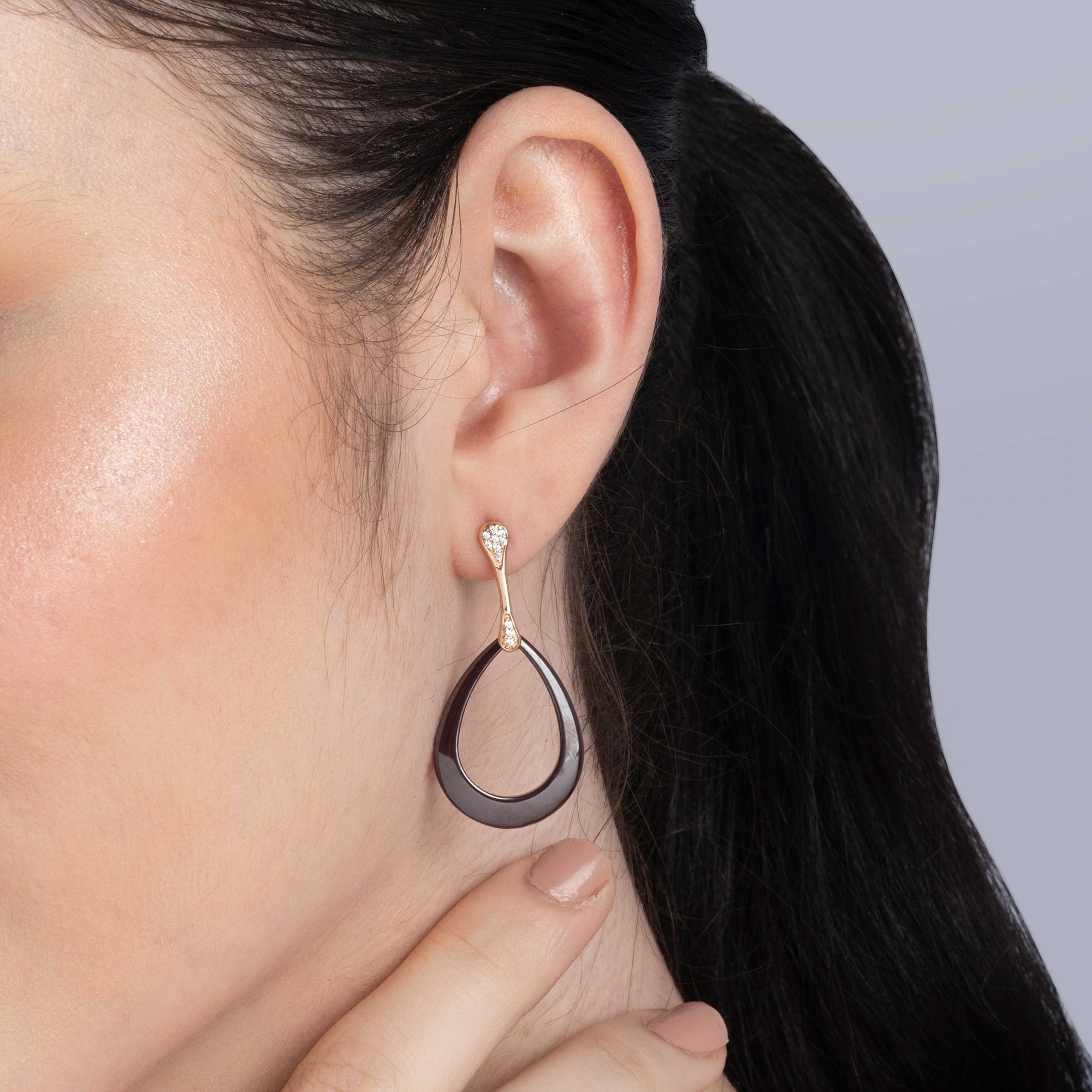 silver earring