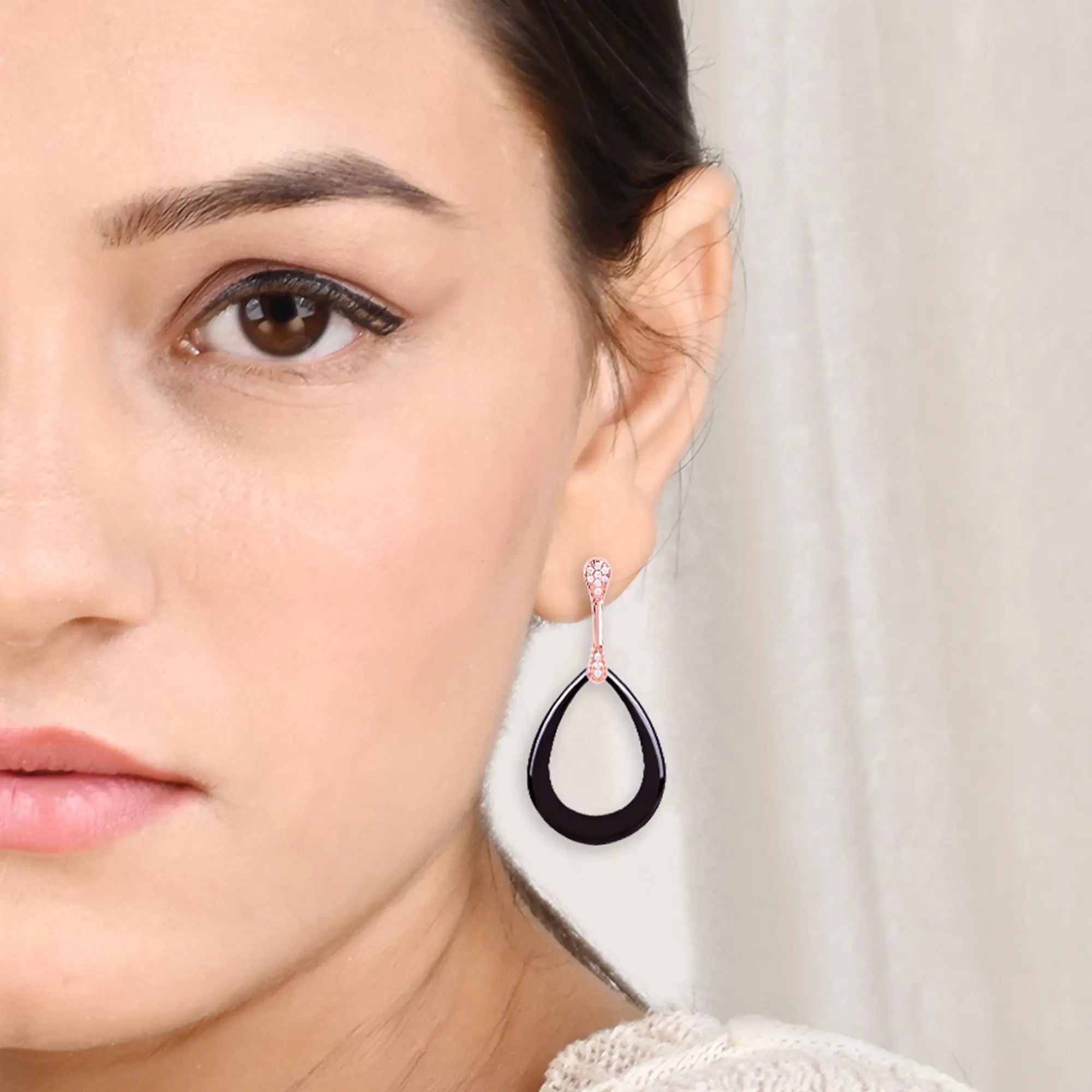 silver earring