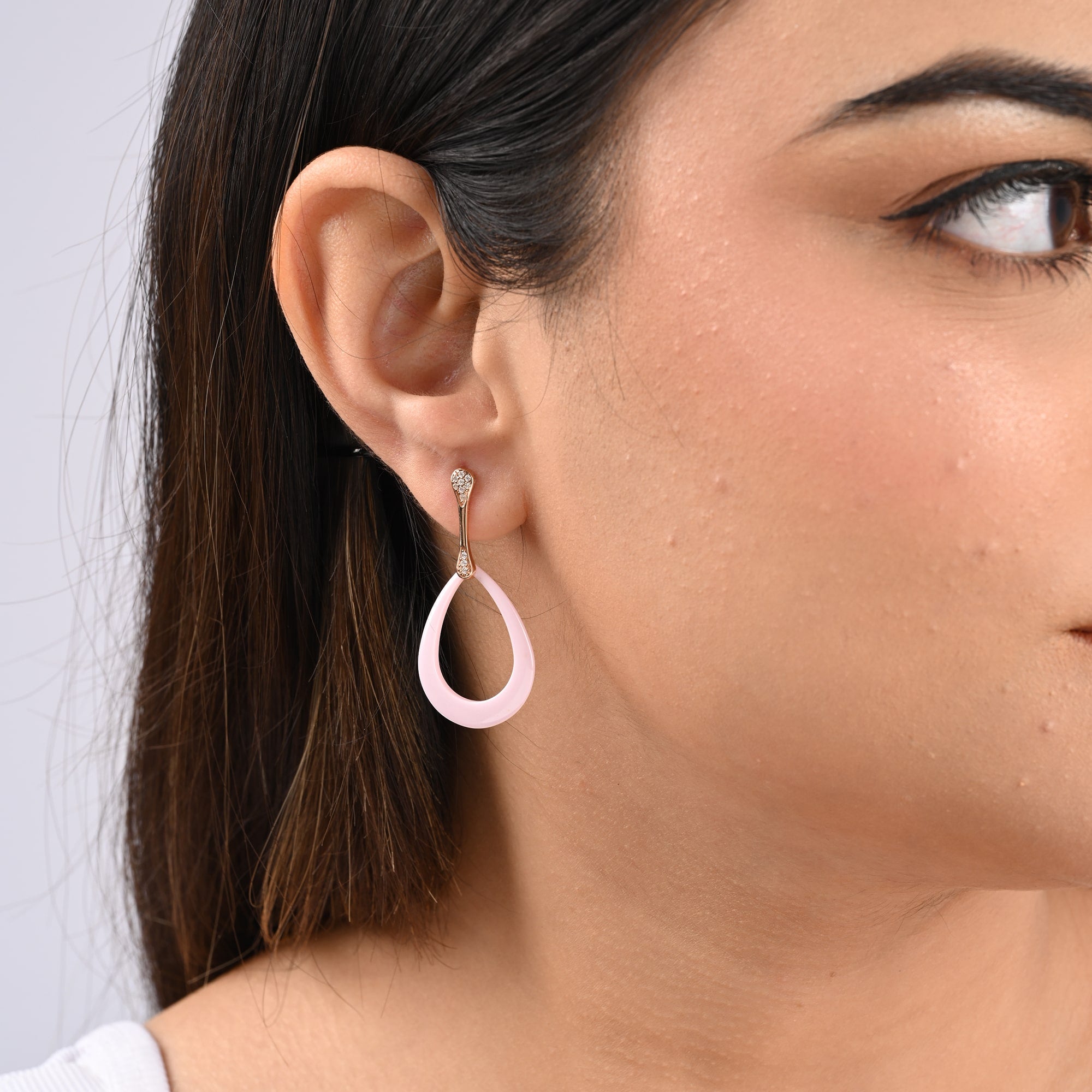 silver earring