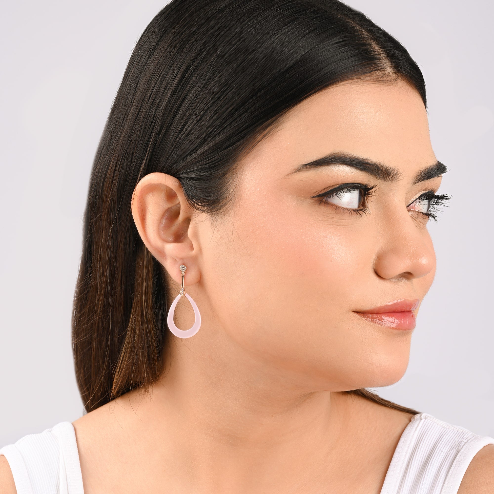 silver earring
