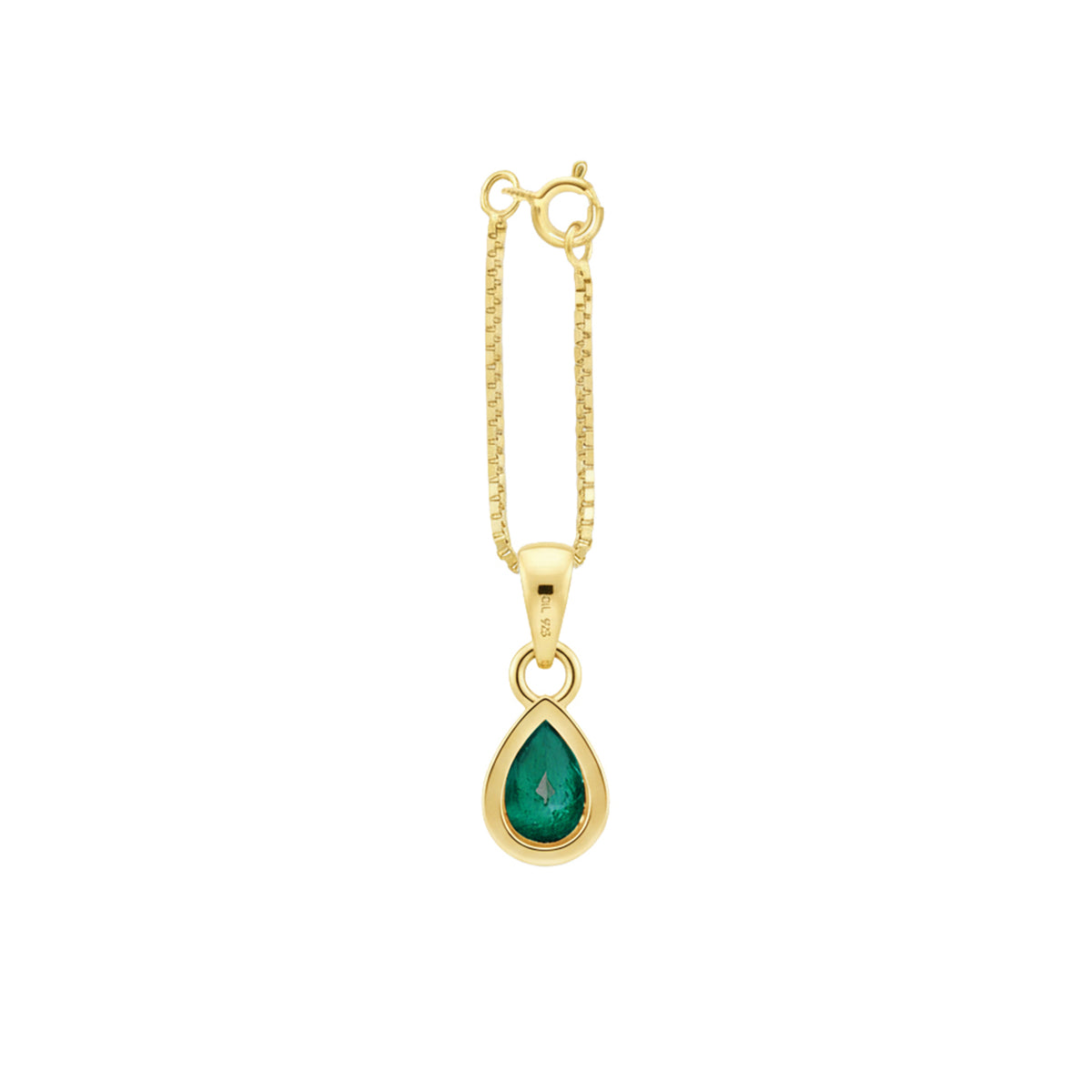 May Birthstone Charm - Touch925 Silver Jewellery