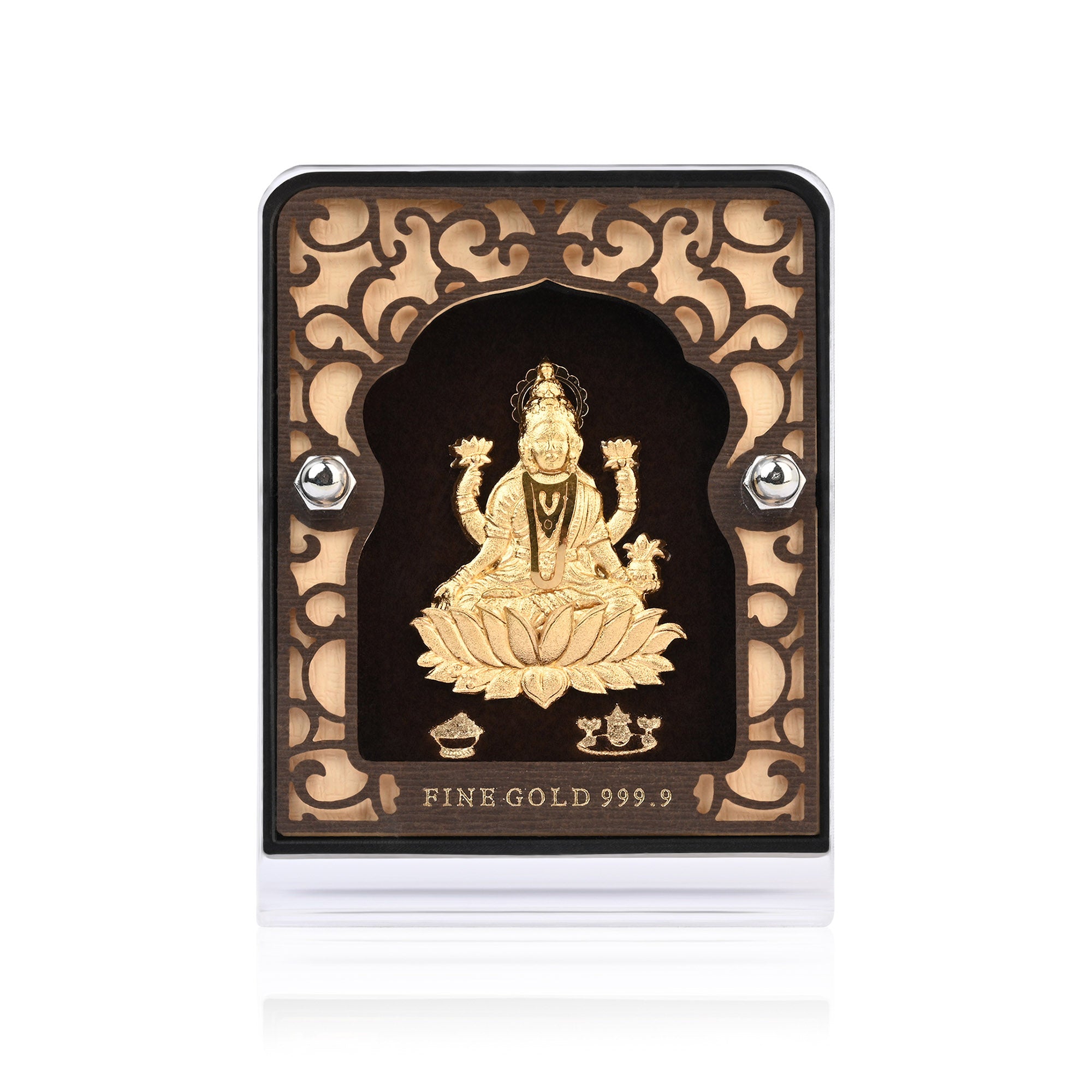 24K Gold Foil Maa Lakshmi  Frame