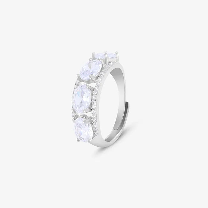 Sparkling Quartet CZ Ring - Touch925