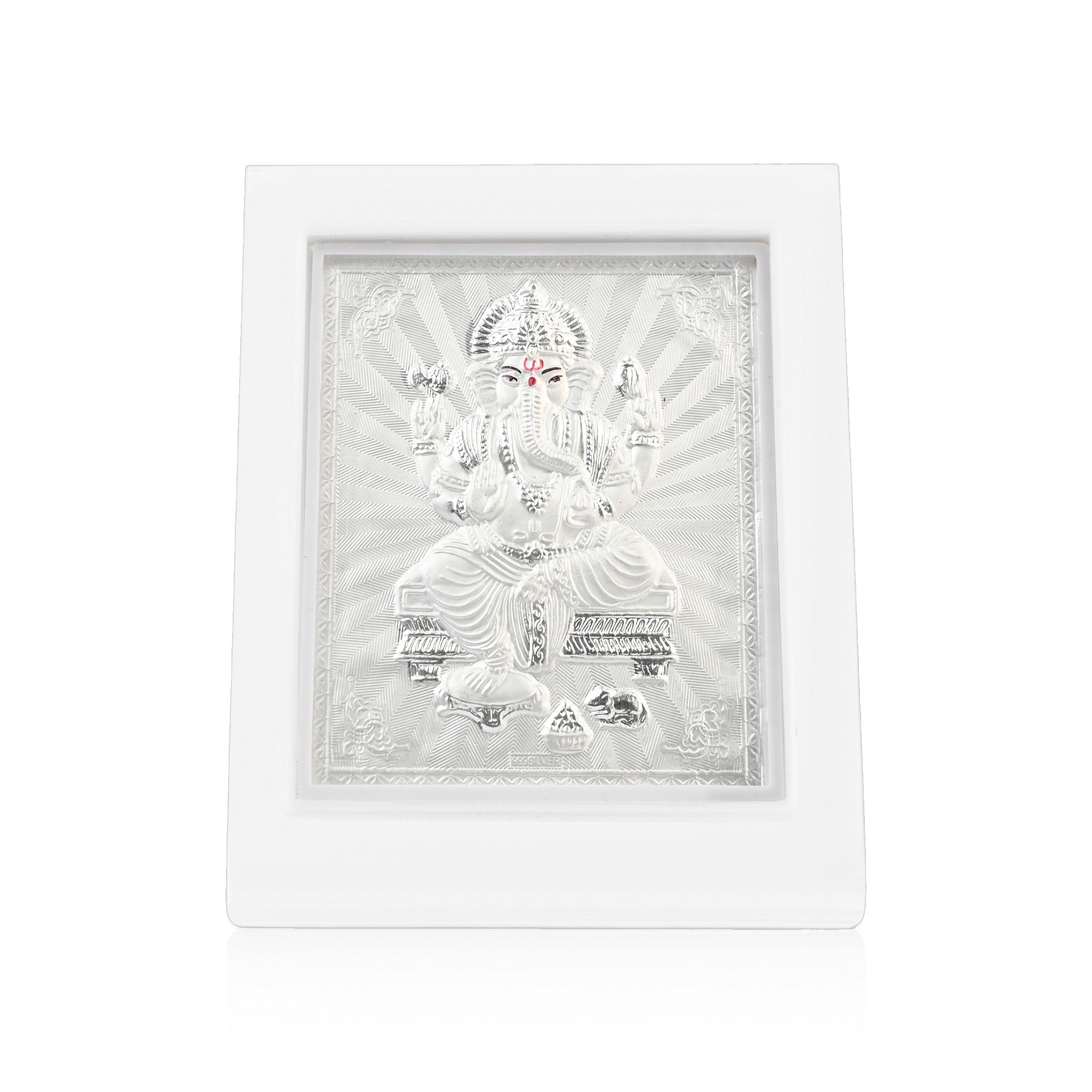 999 Pure Silver Lord Ganesh Frame