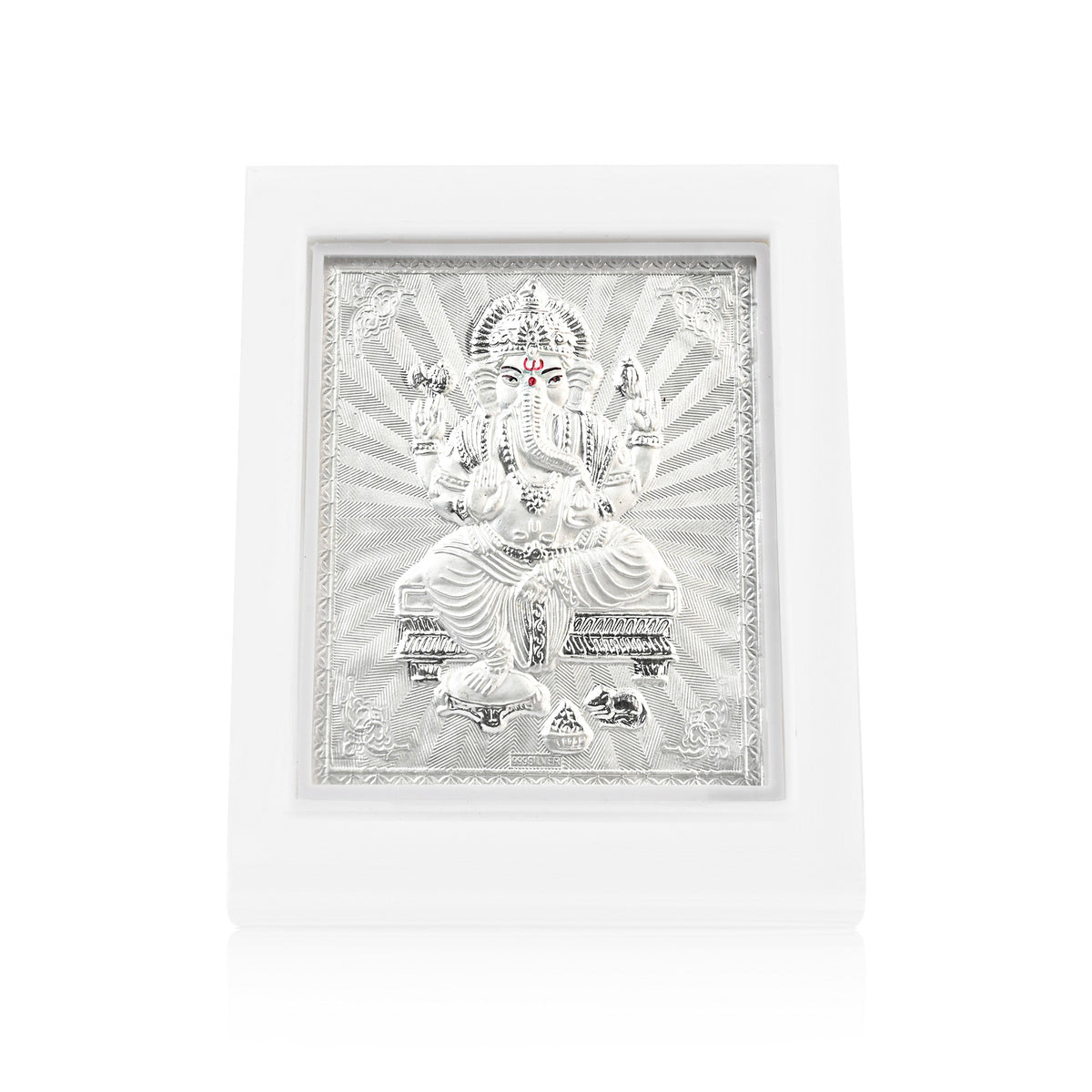 999 Pure Silver Lord Ganesh Frame