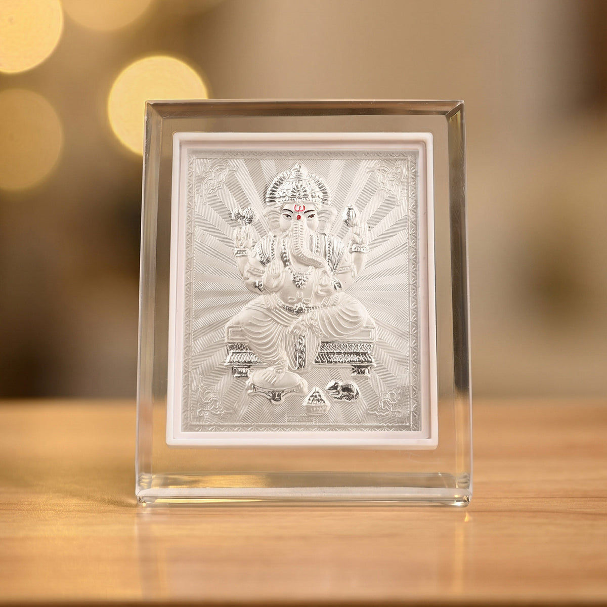 999 Pure Silver Lord Ganesh Frame